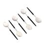 Radiant (Set of 6) Black Colour Stainless Steel Table Spoon