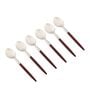 Radiant Red Stainless Steel (Set of 6) Table Spoon