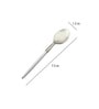 Radiant White Stainless Steel (Set of 6) Tea Spoon