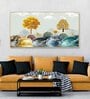 Radiant Arboreal Reverie Multicolour Canvas Art Print