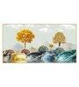 Radiant Arboreal Reverie Multicolour Canvas Art Print