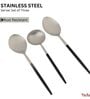 Radiant Black Handle Steel Head 3 Pc Server Set