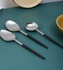 Radiant Black Handle Steel Head 3 Pc Server Set