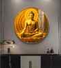 Radiant Buddha Acrylic Round Wall Art
