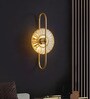 Radiant Crystal Wall Light   Contemporary Glam in Gold