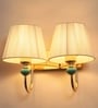 Radiant Gold & Mild Steel Wall Light