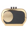 Radio Reverie Gold Aluminium Table Clock