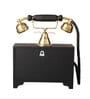Radio Style Looking Phone Black
Brass Showpiece