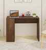 Radisso Mini Writing Table In Brown Maple Finish