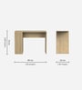 Radisso Mini Writing Table In European Oak Finish