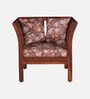 Radom Sheesham Wood 1 Seater Sofa In Honey Oak Finish