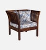 Radom Sheesham Wood 1 Seater Sofa In Provincial Teak Finish