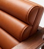 Raevello Strap Lounge Chair In Tan Brown Colour