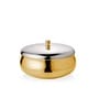 Raga 800 ml Gold Stainless Steel Double Walled Serving Bowl with lid