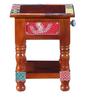 Alankaar Solid Wood Hand Painted Night Stand