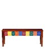 Alankaar Solid Wood Hand Painted Bench
