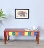 Alankaar Solid Wood Hand Painted Bench