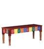 Alankaar Solid Wood Hand Painted Bench