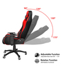 Rage Gaming Chair In Red & Black Colour