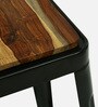 Raglan Metal Bar Stool In Black Colour