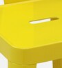 Raglan Metal Bar Stool In Yellow Colour