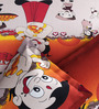 Chota Bheem Bedsheet with 2 Pillow Covers