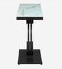 Ragusa Metal Console Table in Black Finish with Porcelain Top Ragusa Metal Console Table in Black Finish with Porcelain Top