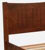 Rai Solid Wood Single Bed in Wenge Finish