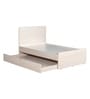 Raina Kids Double Bed with Pull Out Trundle in Oak Finish
