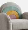 Rainbow Arch Faux Fur Kids Lounge Chair