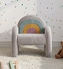 Rainbow Arch Faux Fur Kids Lounge Chair
