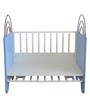 Rainbow Crib In White & Lavender Finish