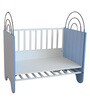 Rainbow Crib In White & Lavender Finish
