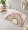Cream Rainbow Theme Non-Slip Bath Mat (40x60 CM)