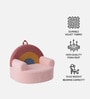 Rainbow Kids Sofa In Blush Pink Colour
