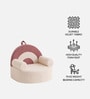 Rainbow Kids Sofa In Cream Colour