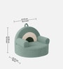 Rainbow Kids Sofa In Sage Green Colour