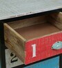 Rainbow Solid Wood  Multicolour Chest of Drawers
