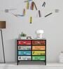 Rainbow Solid Wood  Multicolour Chest of Drawers