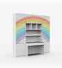 Rainbow Trails Study Table With  Storage