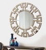 Rainforest Italy Transparent Glass Lattice Mirror