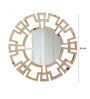 Rainforest Italy Transparent Glass Lattice Mirror