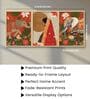 Indian Elephant & Bride Wall Art Framed Set of 3