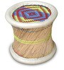 Ethnic Handcrafted Muddha Manjola Stool in Multi Colour