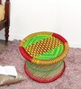 Ethnic Handcrafted Mudiya Stool in Multi Colour