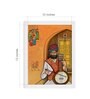 Rajasthani Kalaakar Handmade Acrylic Paint On Canvas Unframed