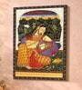 Rajasthani Royal Stretched Canvas Painting
