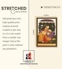 Rajasthani Royal Stretched Canvas Painting