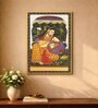 Rajasthani Royal Stretched Canvas Painting