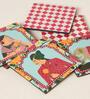 Rajmahal Wooden Coasters